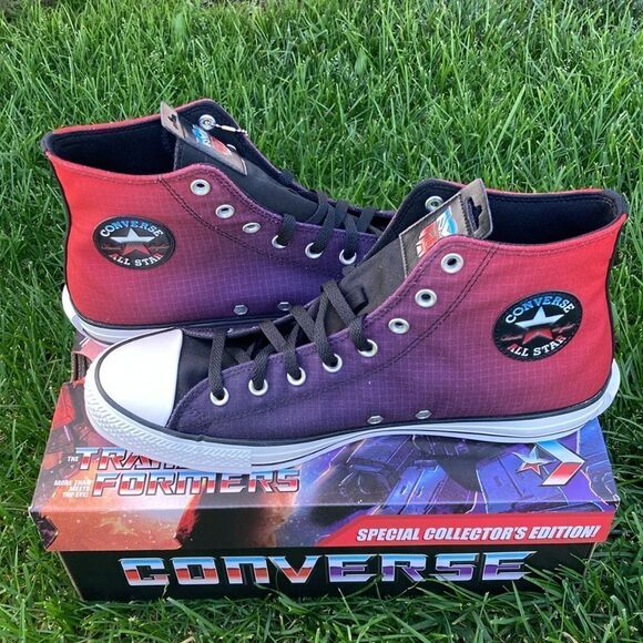 Converse x Transformers Chuck Taylor All Star Autobots Limited Sneaker Shoes 13 - Picture 4 of 16